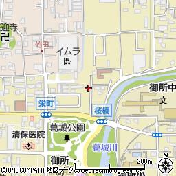奈良県御所市42周辺の地図