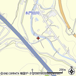 広島県尾道市木ノ庄町木門田1652周辺の地図