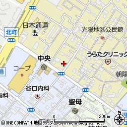 岸和田あいばクリニック周辺の地図