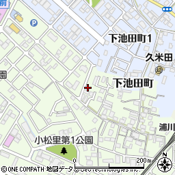 大阪府岸和田市小松里町2442周辺の地図
