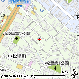 大阪府岸和田市小松里町288周辺の地図