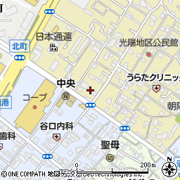 はしづめ薬局並松店周辺の地図