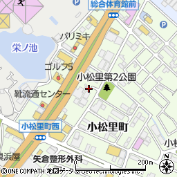 大阪府岸和田市小松里町2390周辺の地図