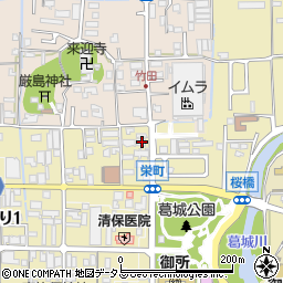 奈良県御所市63周辺の地図
