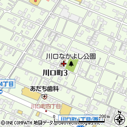 広島県福山市川口町周辺の地図