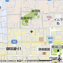奈良県御所市74周辺の地図