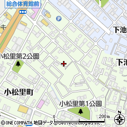 大阪府岸和田市小松里町312周辺の地図