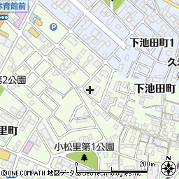 大阪府岸和田市小松里町2459周辺の地図