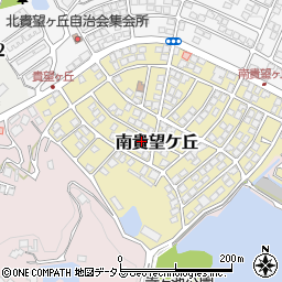 大阪府河内長野市南貴望ケ丘23-36周辺の地図
