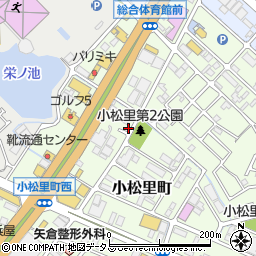 大阪府岸和田市小松里町2385周辺の地図