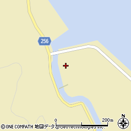 直島町浄化センター周辺の地図