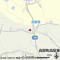 広島県東広島市高屋町高屋東1733周辺の地図