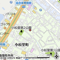 大阪府岸和田市小松里町310周辺の地図