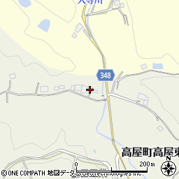 広島県東広島市高屋町高屋東1747周辺の地図
