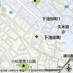 大阪府岸和田市小松里町427周辺の地図