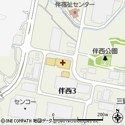 広島日野自動車西風新都支店周辺の地図