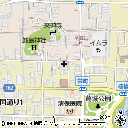 奈良県御所市68周辺の地図