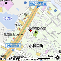 大阪府岸和田市小松里町2389周辺の地図