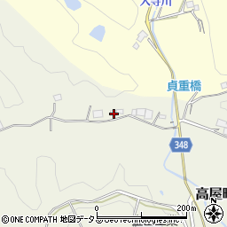 広島県東広島市高屋町高屋東1743周辺の地図
