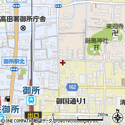奈良県御所市1123-1周辺の地図