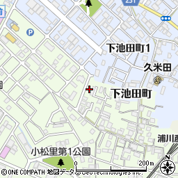 大阪府岸和田市小松里町2444周辺の地図