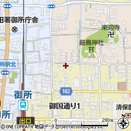 奈良県御所市145周辺の地図