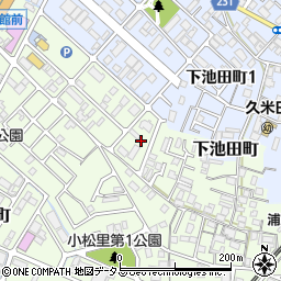 大阪府岸和田市小松里町2453周辺の地図