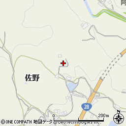 兵庫県淡路市佐野1594周辺の地図