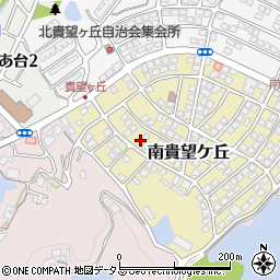 大阪府河内長野市南貴望ケ丘23-13周辺の地図