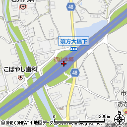 福山本郷周辺の地図
