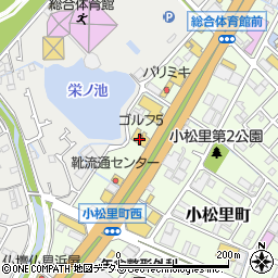 ゴルフ５岸和田店周辺の地図