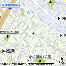 大阪府岸和田市小松里町321周辺の地図