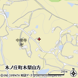 広島県尾道市木ノ庄町木梨山方495周辺の地図