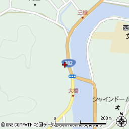 長崎県対馬市峰町三根19周辺の地図