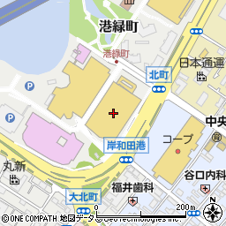 きらく岸和田カンカン店周辺の地図