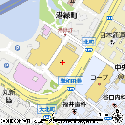 池田泉州銀行ベイサイドモール ＡＴＭ周辺の地図