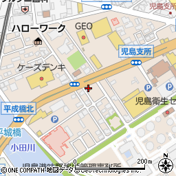 すき家４３０号倉敷児島店周辺の地図