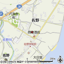 兵庫県淡路市佐野816周辺の地図