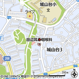 米田外科クリニック周辺の地図