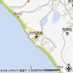 大内酒造場周辺の地図