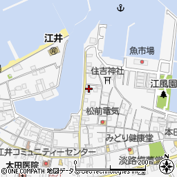 兵庫県淡路市江井3165周辺の地図