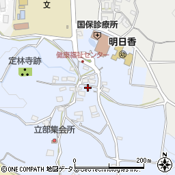 奈良県高市郡明日香村立部455周辺の地図