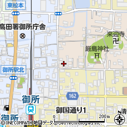 奈良県御所市竹田81周辺の地図