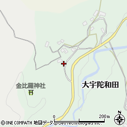 奈良県宇陀市大宇陀和田55周辺の地図