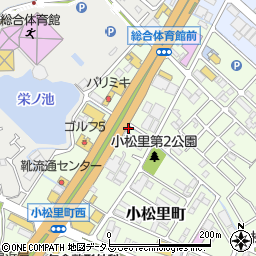 大阪府岸和田市小松里町2413周辺の地図