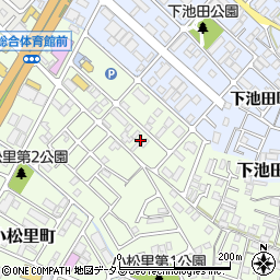 大阪府岸和田市小松里町2467周辺の地図