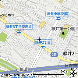 姿勢専科ＫＣＳセンター広島安佐南周辺の地図