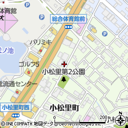大阪府岸和田市小松里町2429周辺の地図