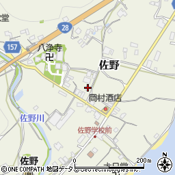 兵庫県淡路市佐野823周辺の地図