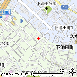 大阪府岸和田市小松里町2475周辺の地図